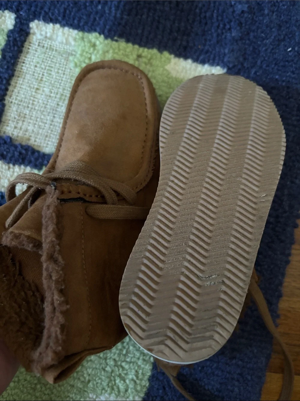 Gap Boy’s Brown Lace-Up Casual Boots